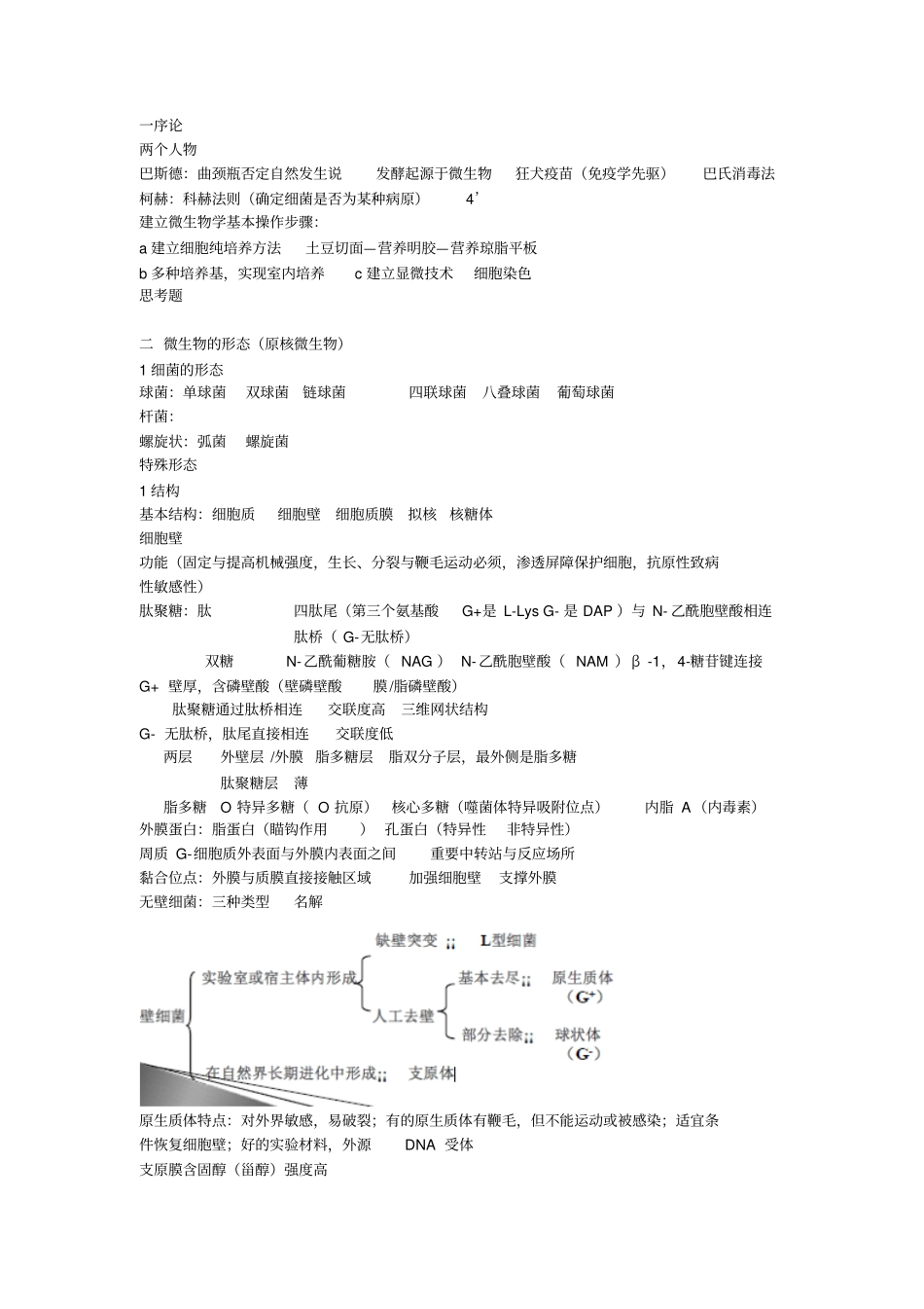 微生物复习上剖析_第1页