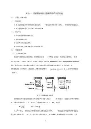 微生物学试验指导1010剖析