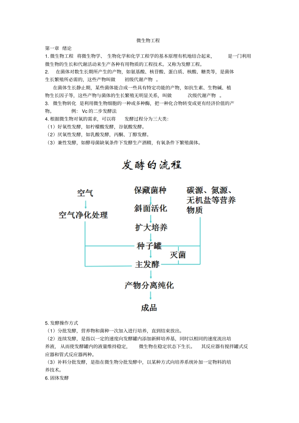 微生物工程全解_第1页