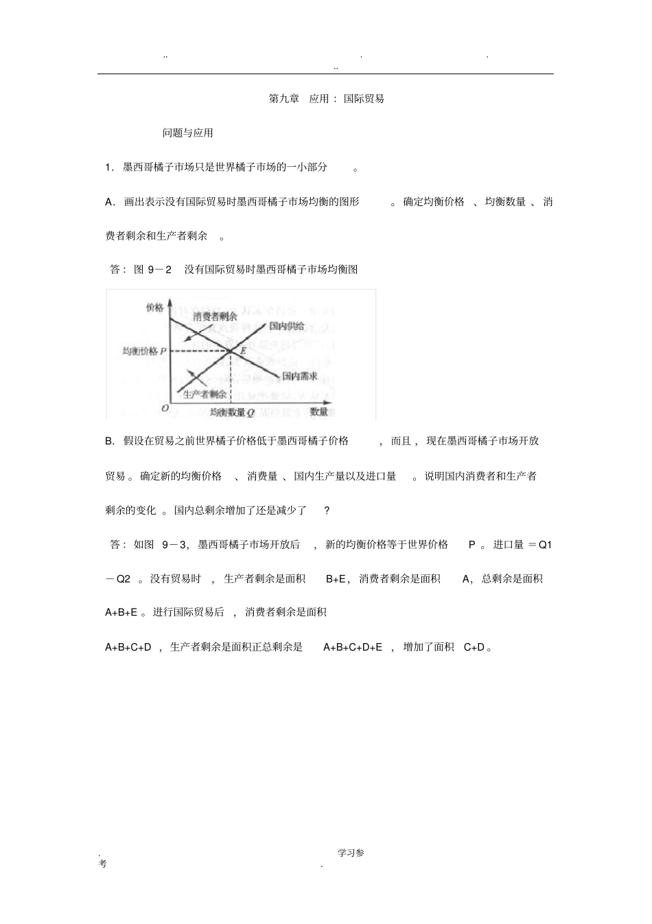 微观经济学_应用_国际贸易_第1页