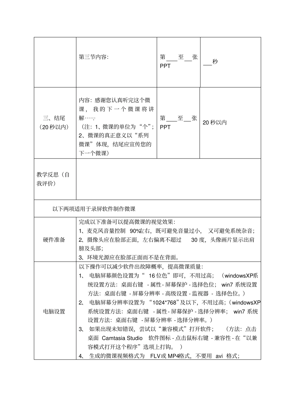 微课设计通用模板_第2页