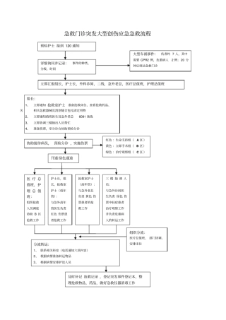 急诊创伤流程