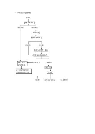 急诊急救流程教材