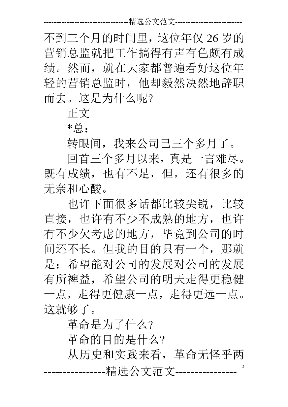 总监辞职报告_第3页