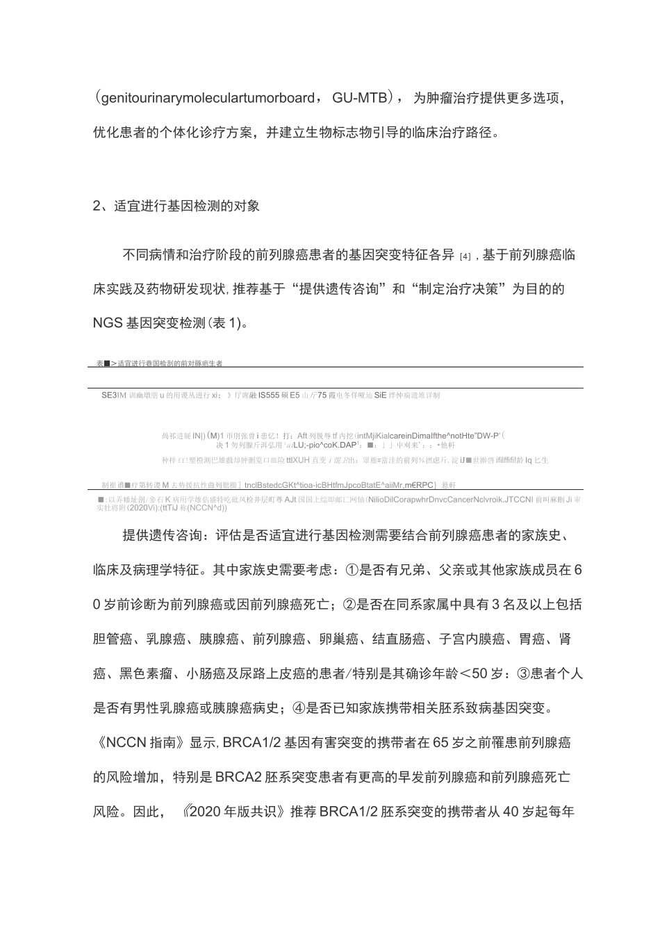 2020年中国前列腺癌患者基因检测专家共识(完整版)_第2页