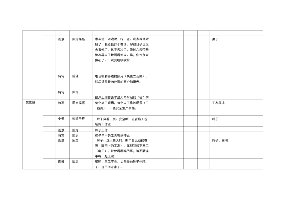 等你回家 分镜头脚本_第2页