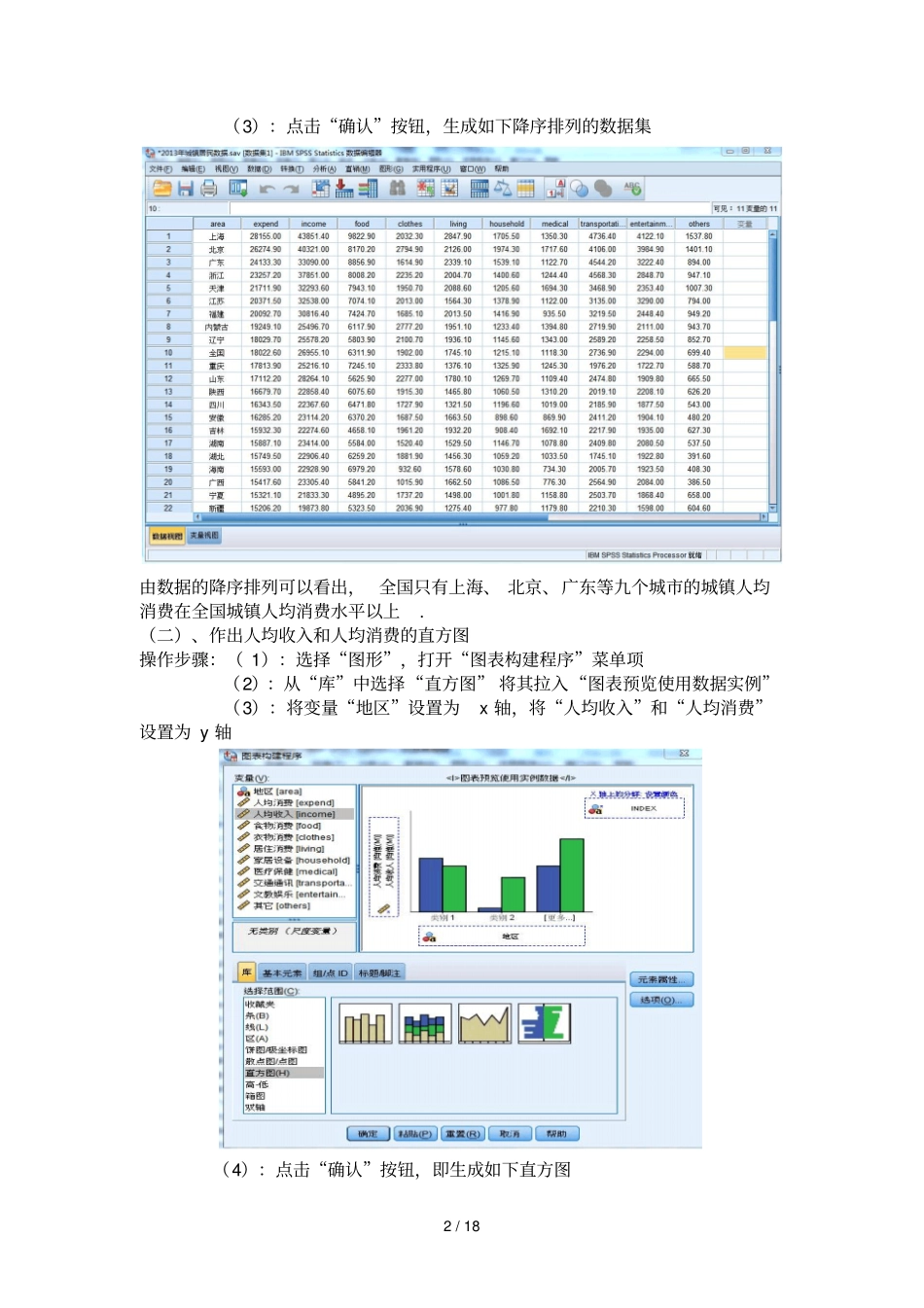 我国城镇居民人均消费的SPSS统计分析_第2页
