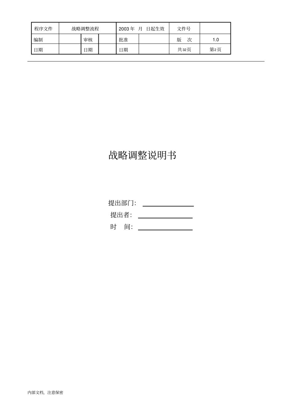 战略调整流程程序文件_第2页