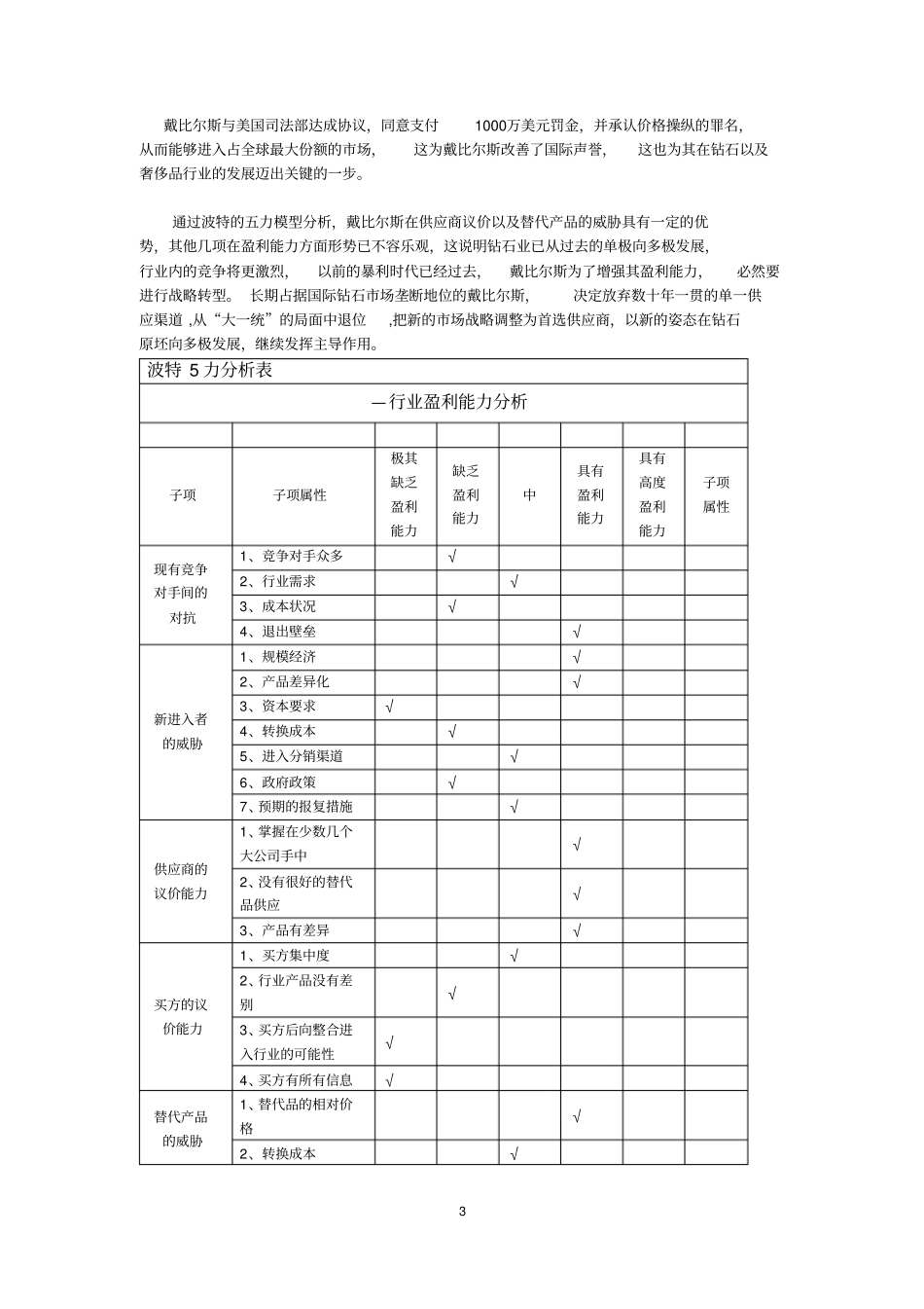 戴比尔斯公司的战略演变_第3页