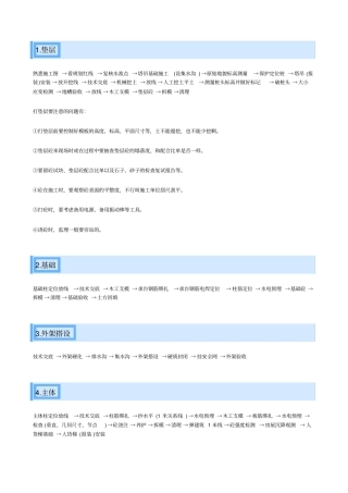 房地产建筑施工流程