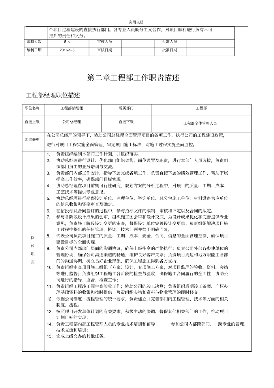 房地产甲方项目部职责、规章制度及流程_第3页