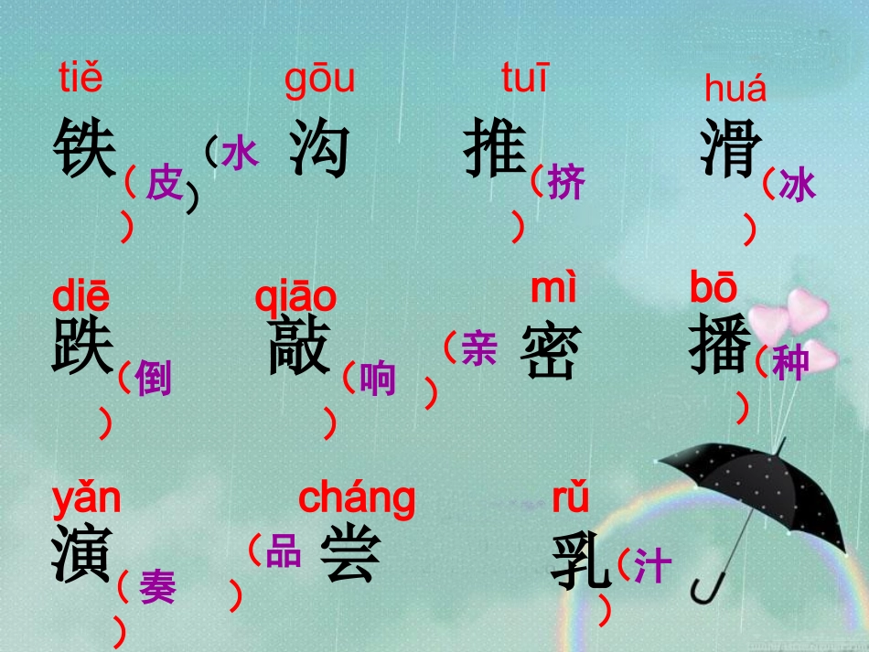 春天的小雨滴滴滴课件_第2页