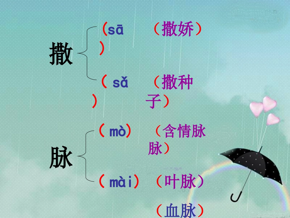 春天的小雨滴滴滴课件_第3页