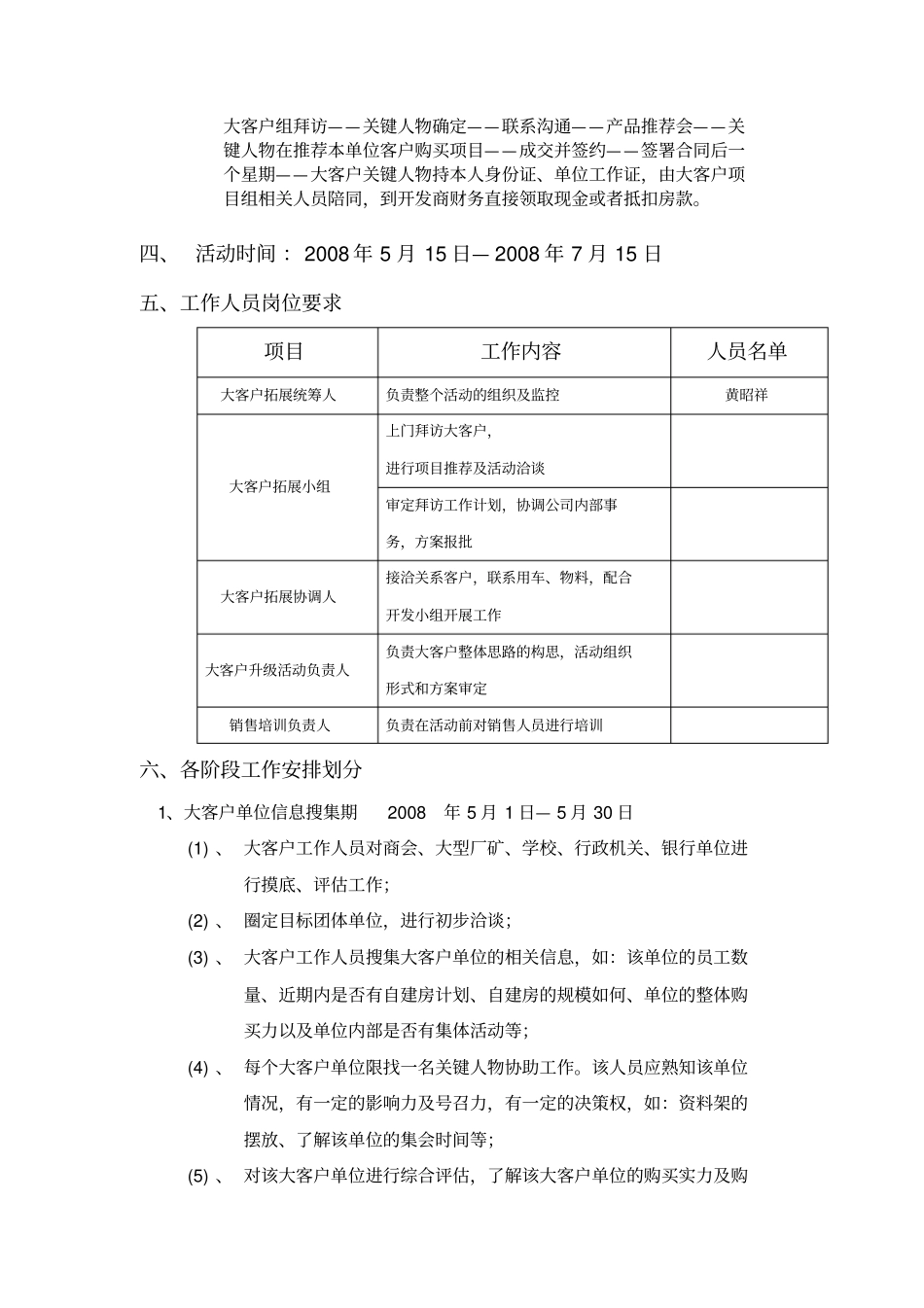 房地产项目大客户渠道拓展执行方案_第3页