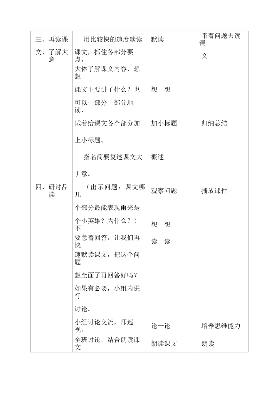 小英雄雨来-教学中渗透爱国主义教育教案_第3页