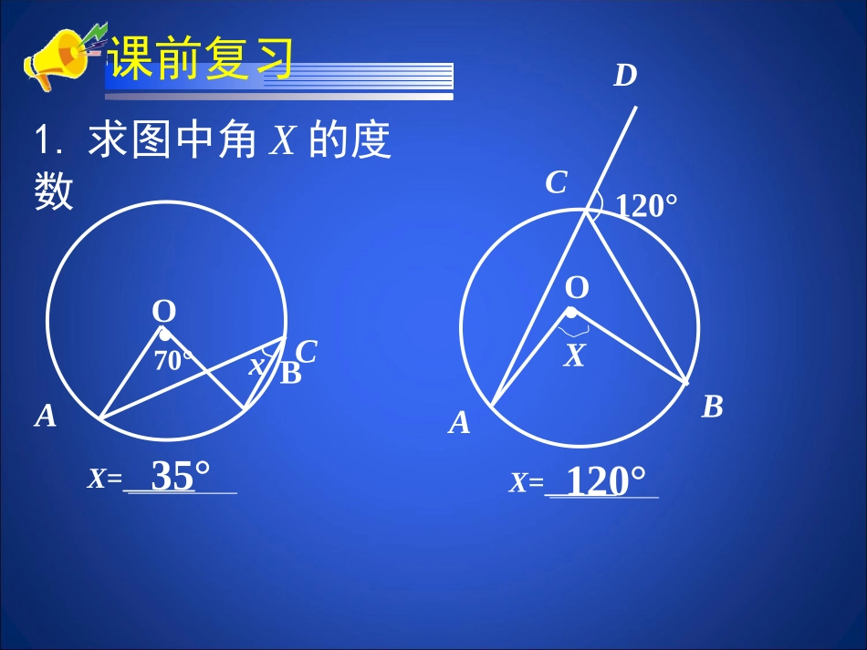 圆周角和圆心角的关系第课时演示文稿_第2页