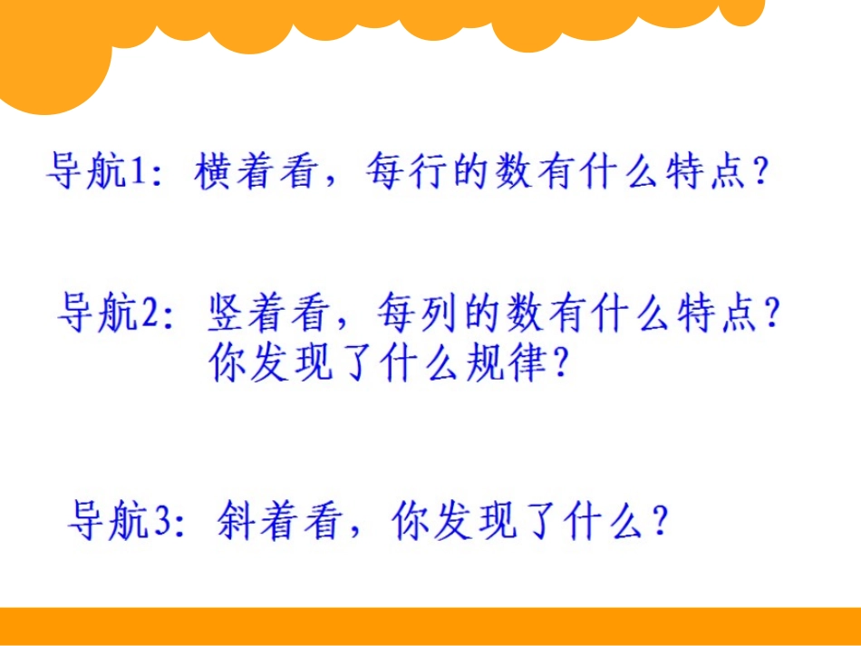 一年级数学下册三生活中的数6做个百数表第一课时课件_第3页