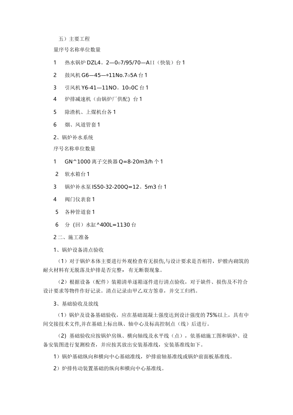 某锅炉房设备安装施工方案_第2页