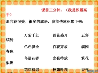 自己的花是让别人看的第一课时演示文稿1