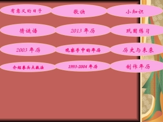 人教版三年级《年月日》课件
