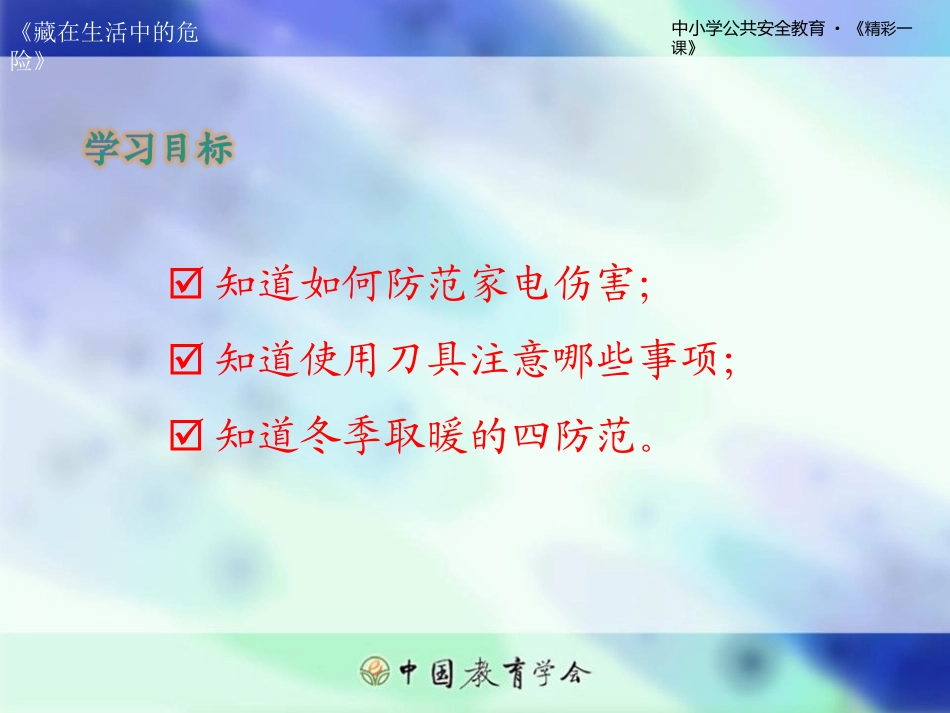 安全—藏在生活中的危险_第2页
