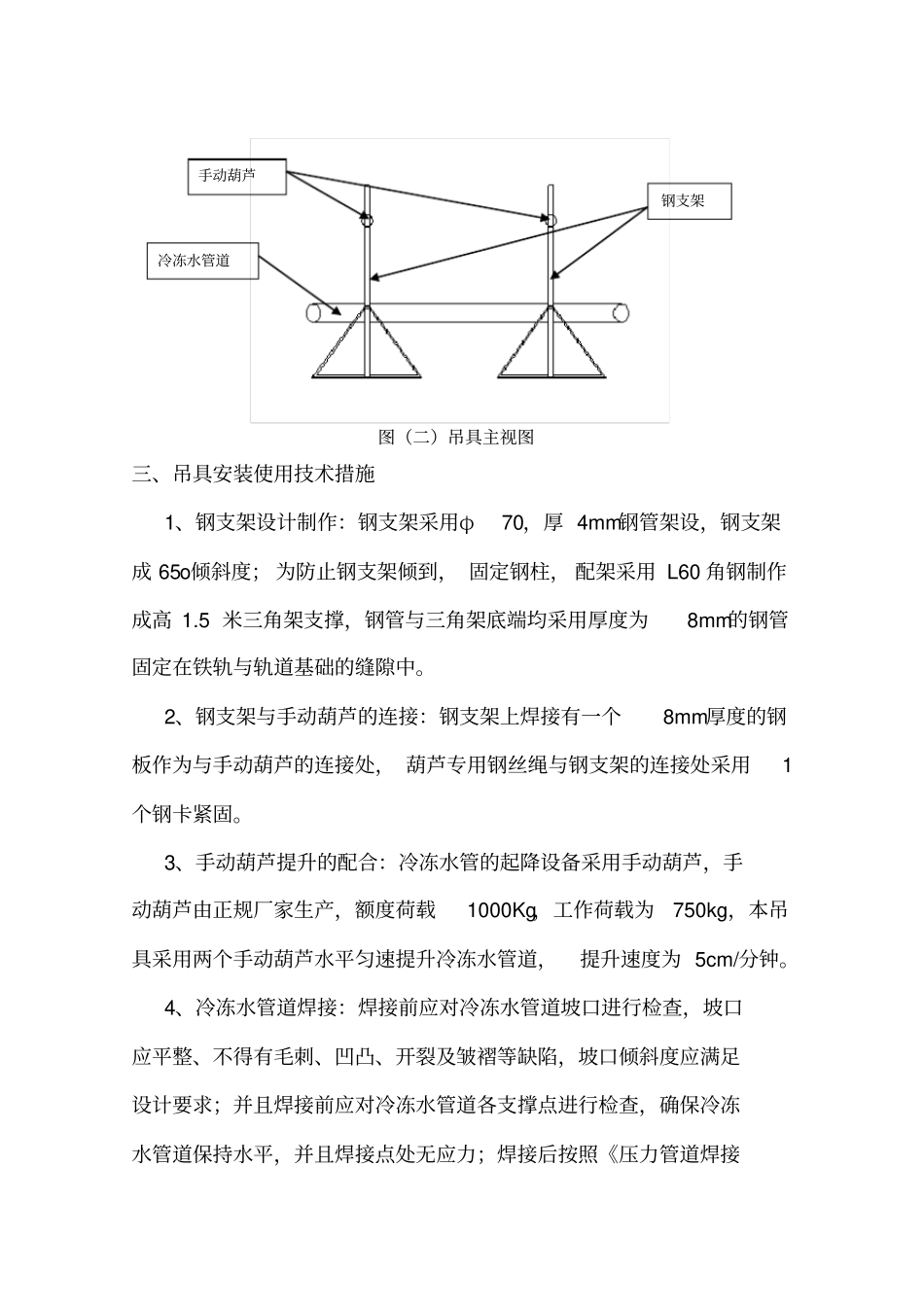 手动葫芦吊装施工方案_第3页