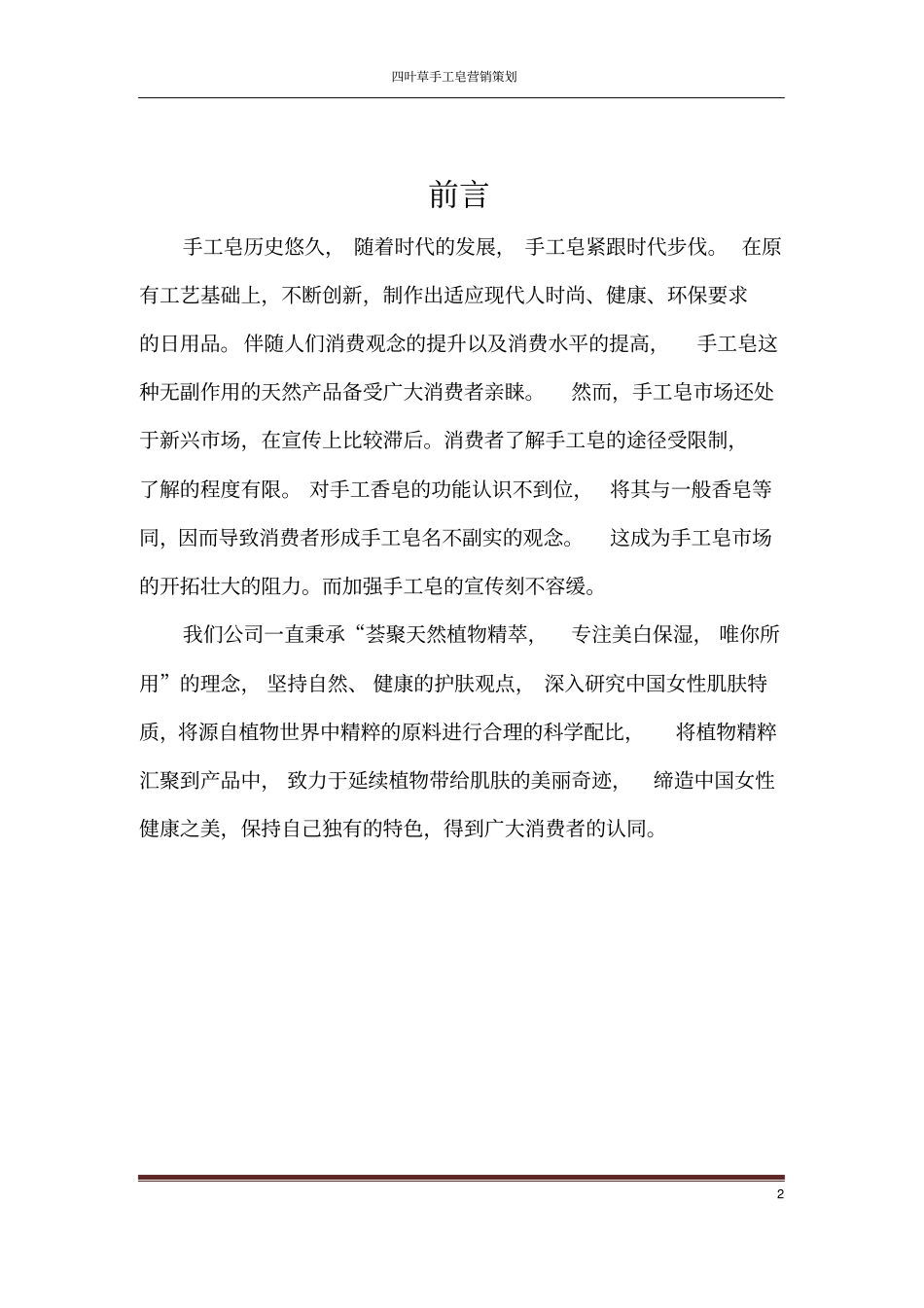 手工皂策划方案_第2页