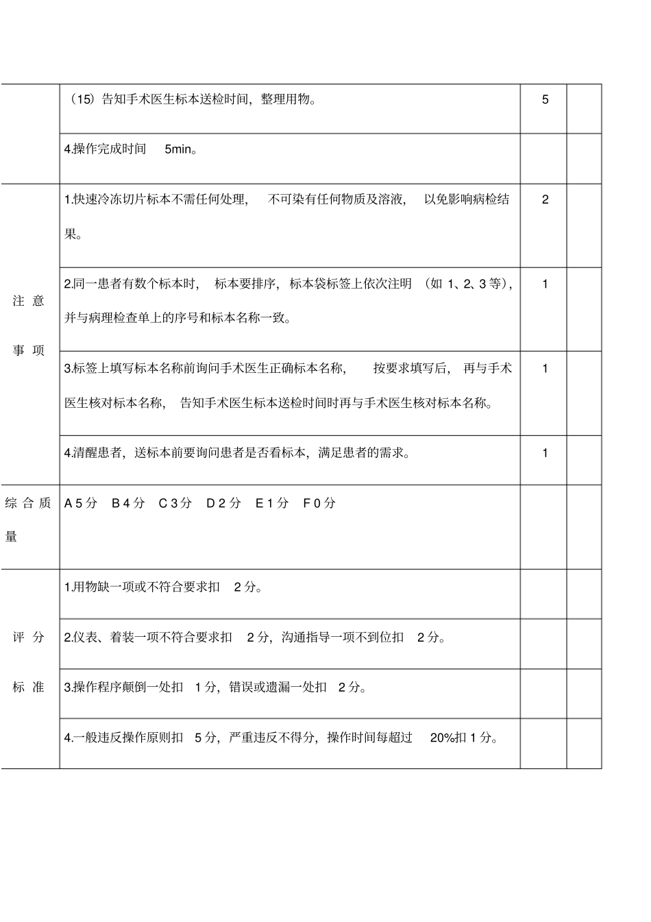 手术中快速冷冻切片标本送检技术操作_第3页