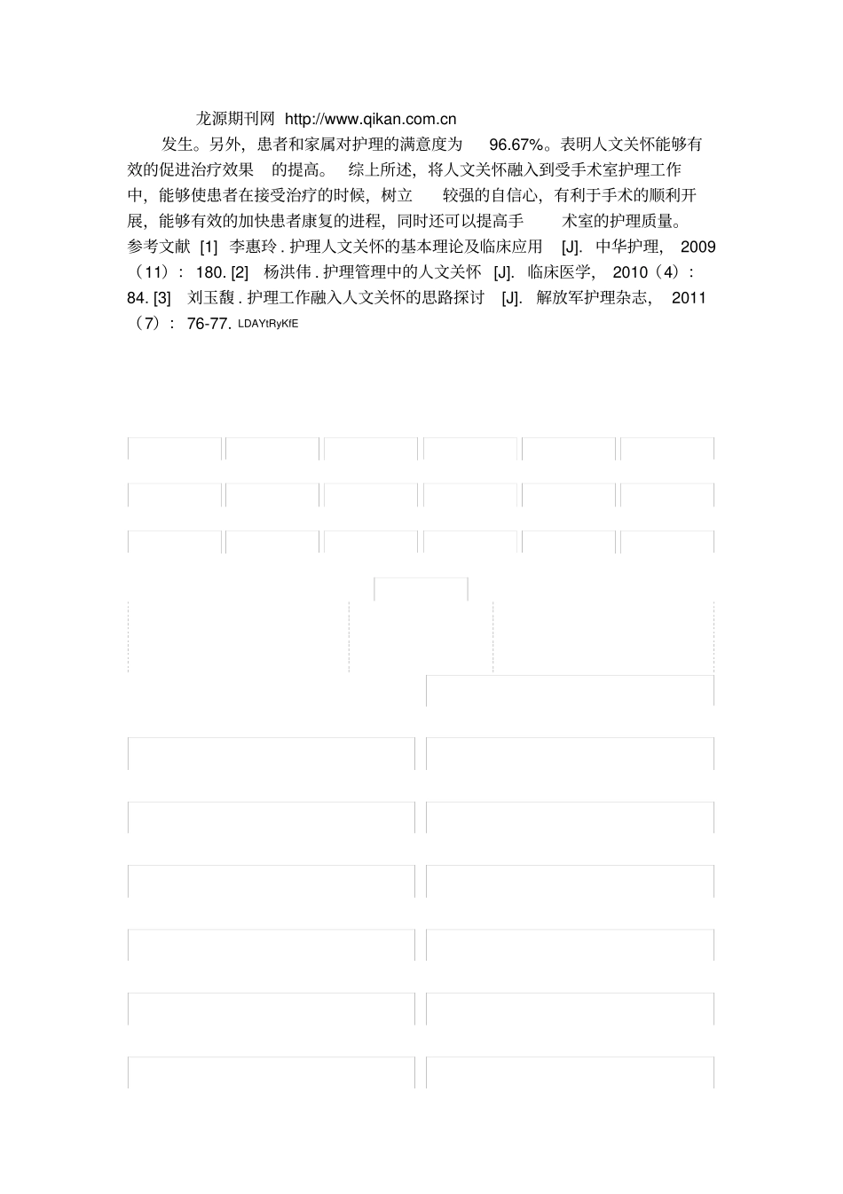 手术室护理中的人文关怀_第3页