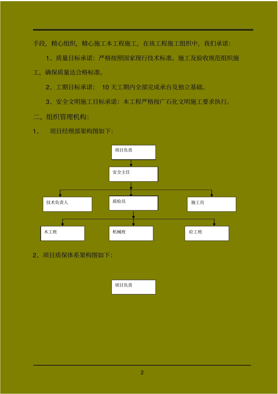 承台基础施工方案_第2页