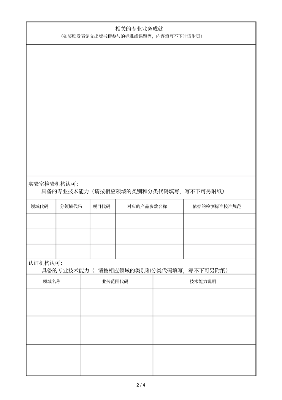 技术专家备案申请表_第2页