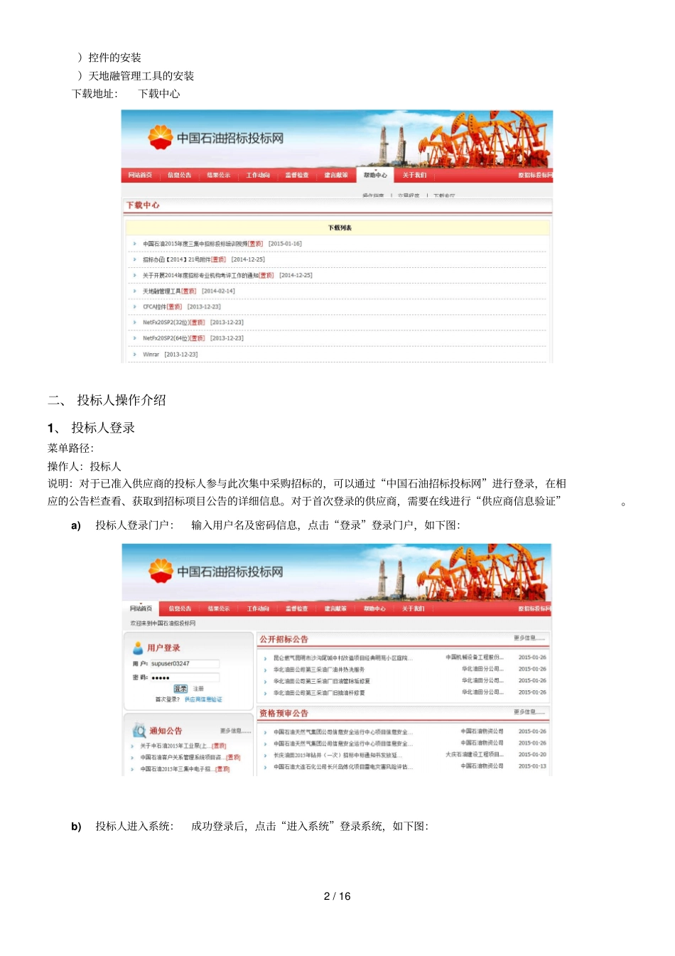 投标人电子投标操作手册_第2页