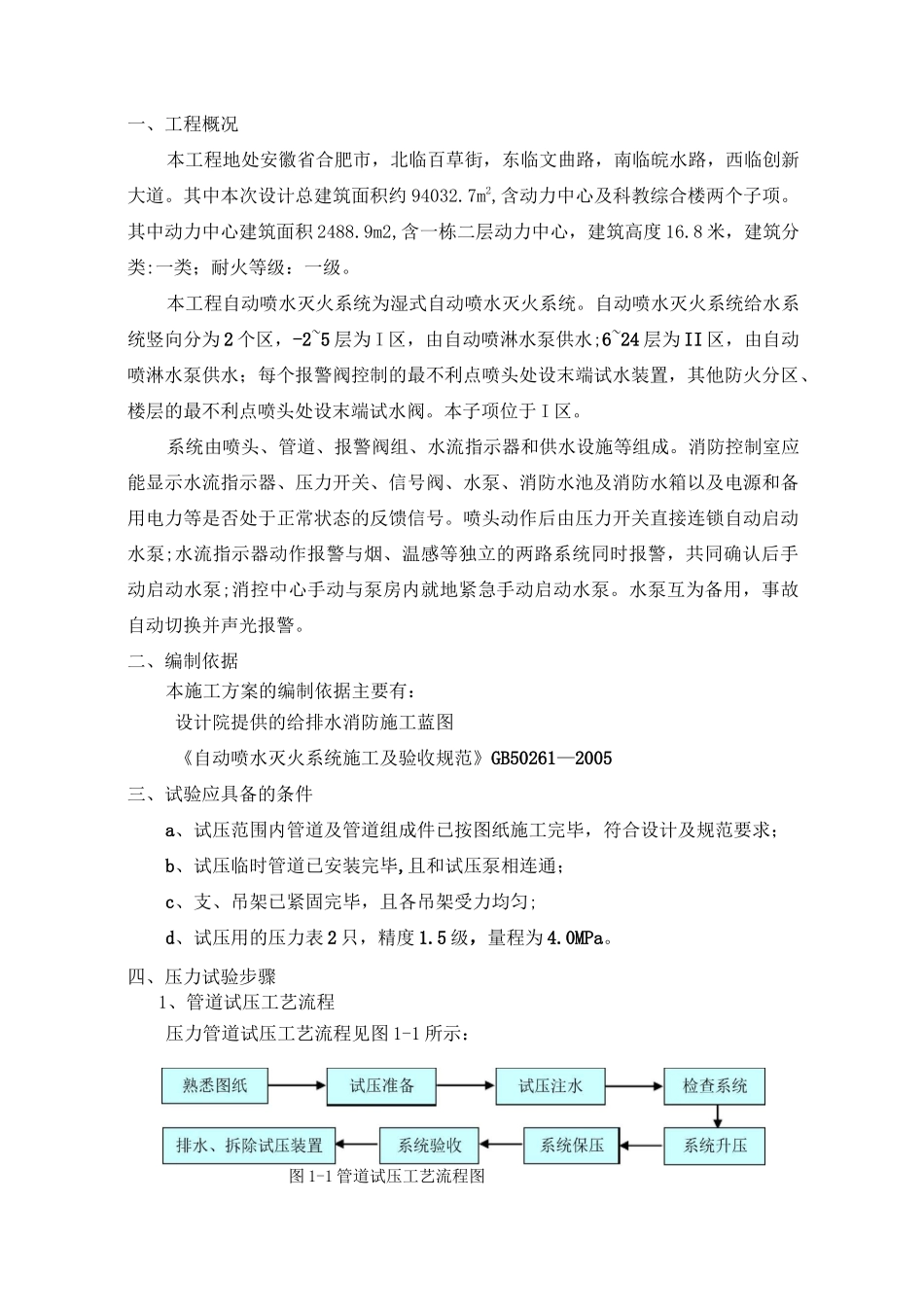 喷淋压力试验方案 -_第3页
