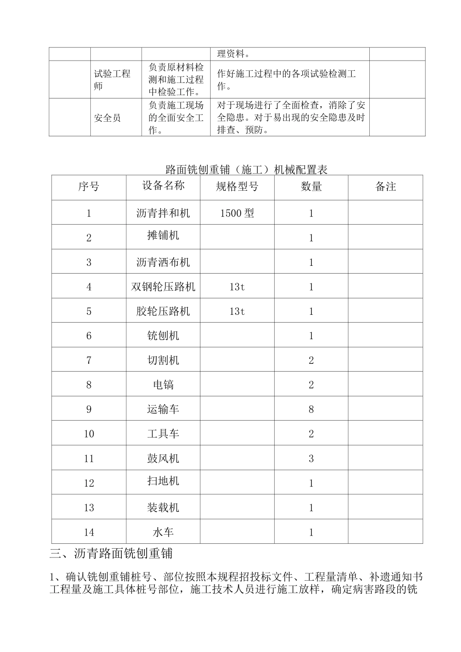 沥青路面铣刨重铺施工方案剖析_第2页