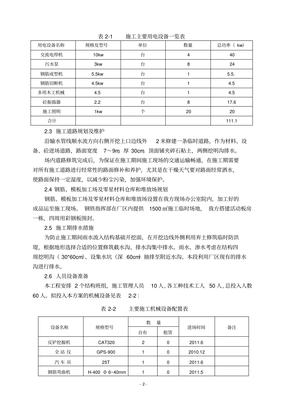 排气阀井、伸缩节井施工方案讲解_第2页
