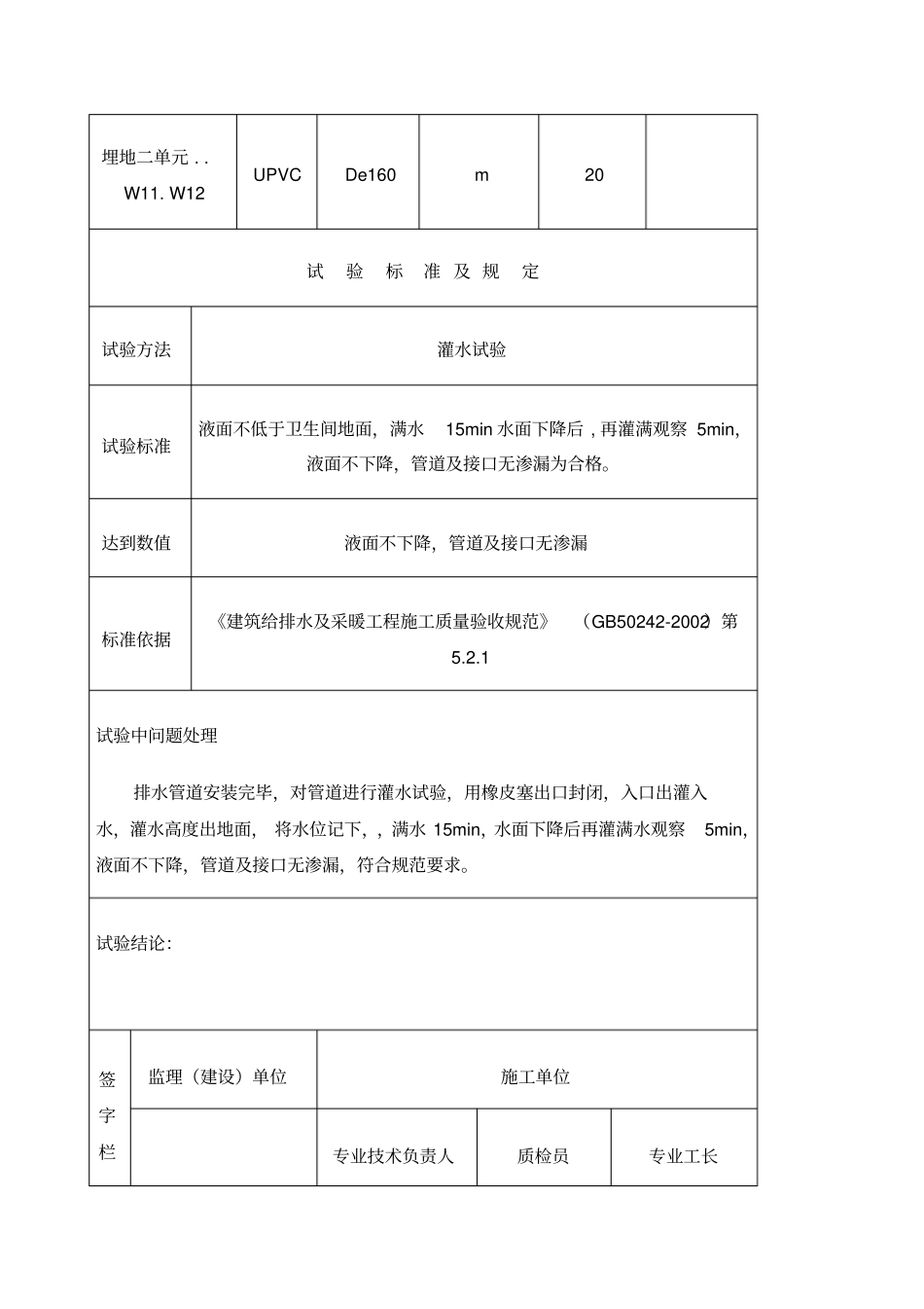 排水管道灌水试验_第3页