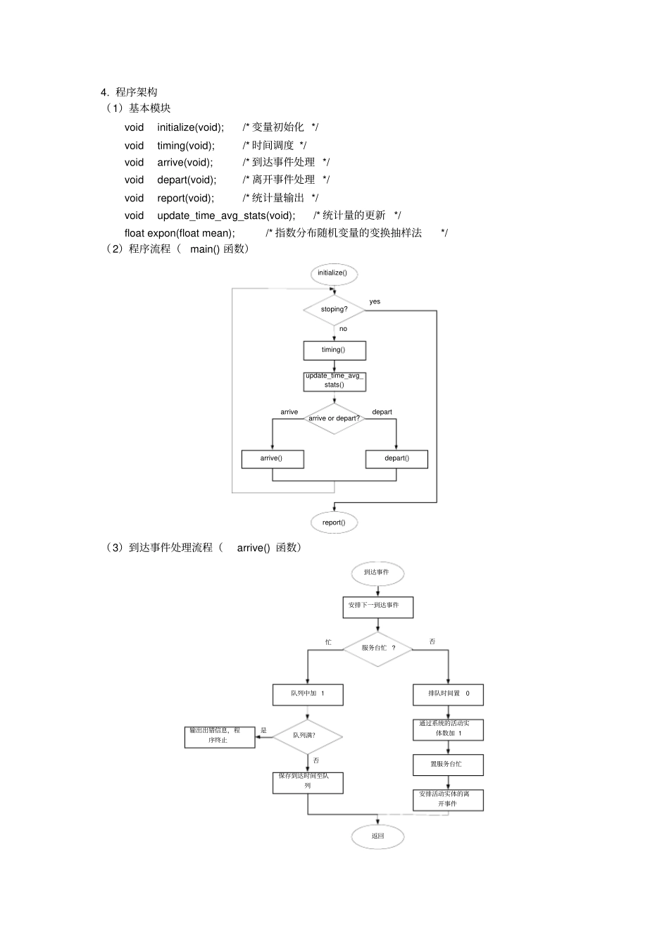 排队系统仿真包含C_第2页