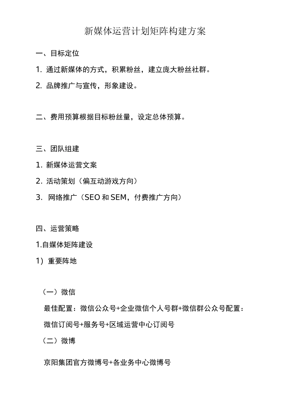新媒体运营计划矩阵构建方案_第1页