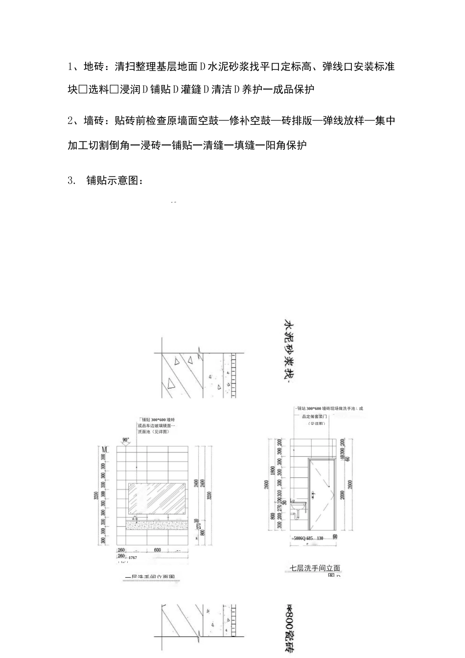 墙地砖铺贴施工方案2875_第2页