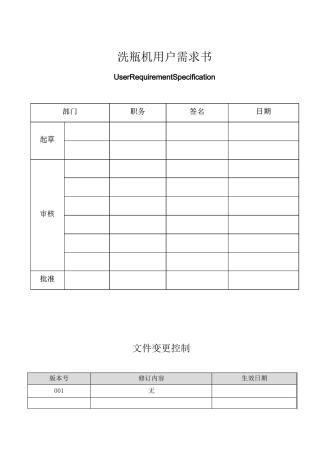 洗瓶机URS