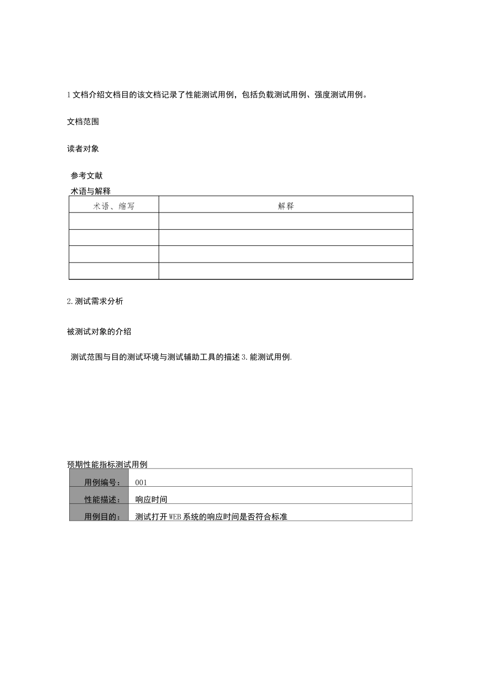 性能测试用例模板_第1页