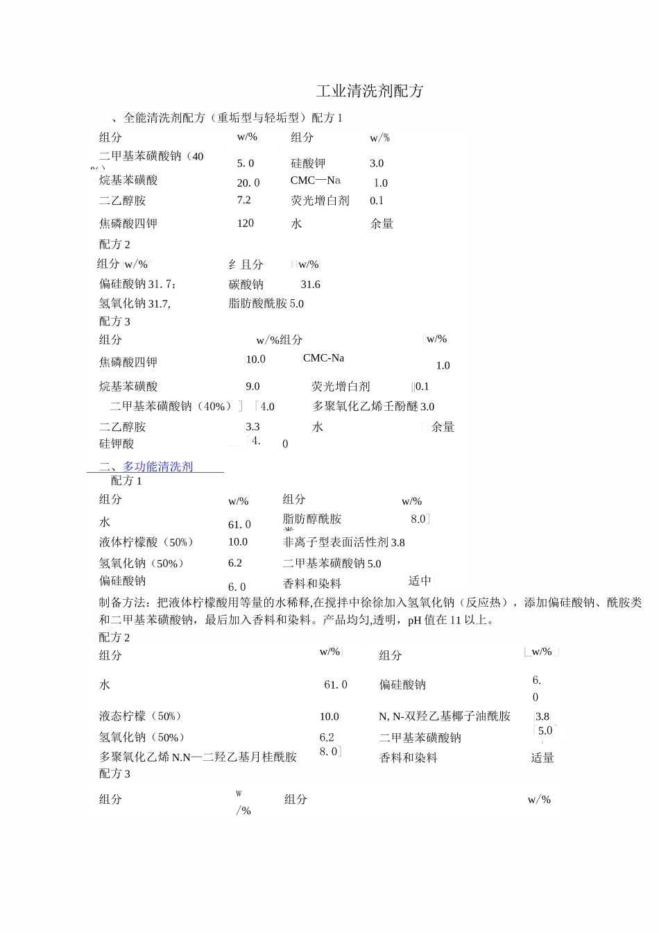 工业清洗剂配方_第3页