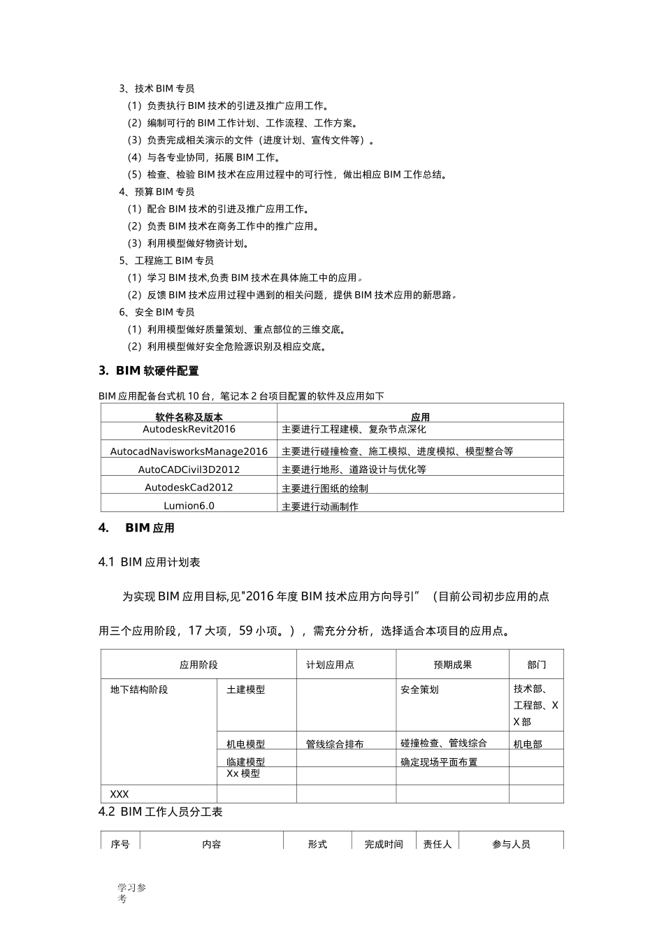 项目BIM实施项目策划书_第2页