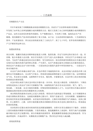 丙烯腈装置说明手册