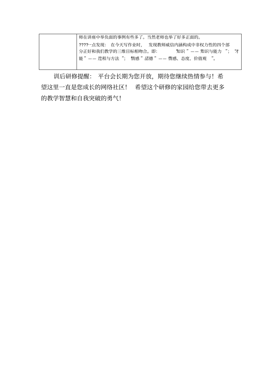 教师继续教育个人研修总结_第3页