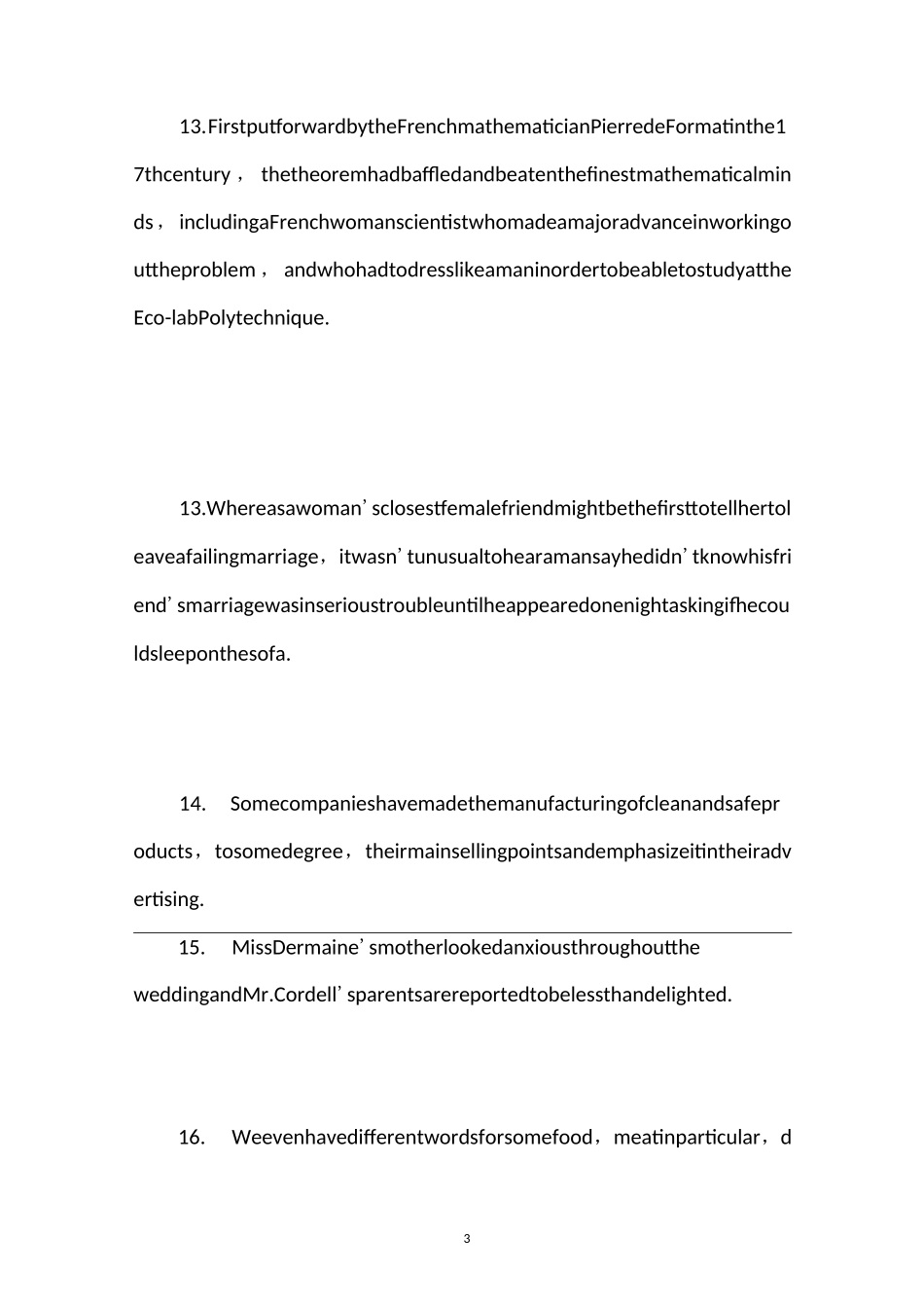 高考英语长难句翻译练习_第3页