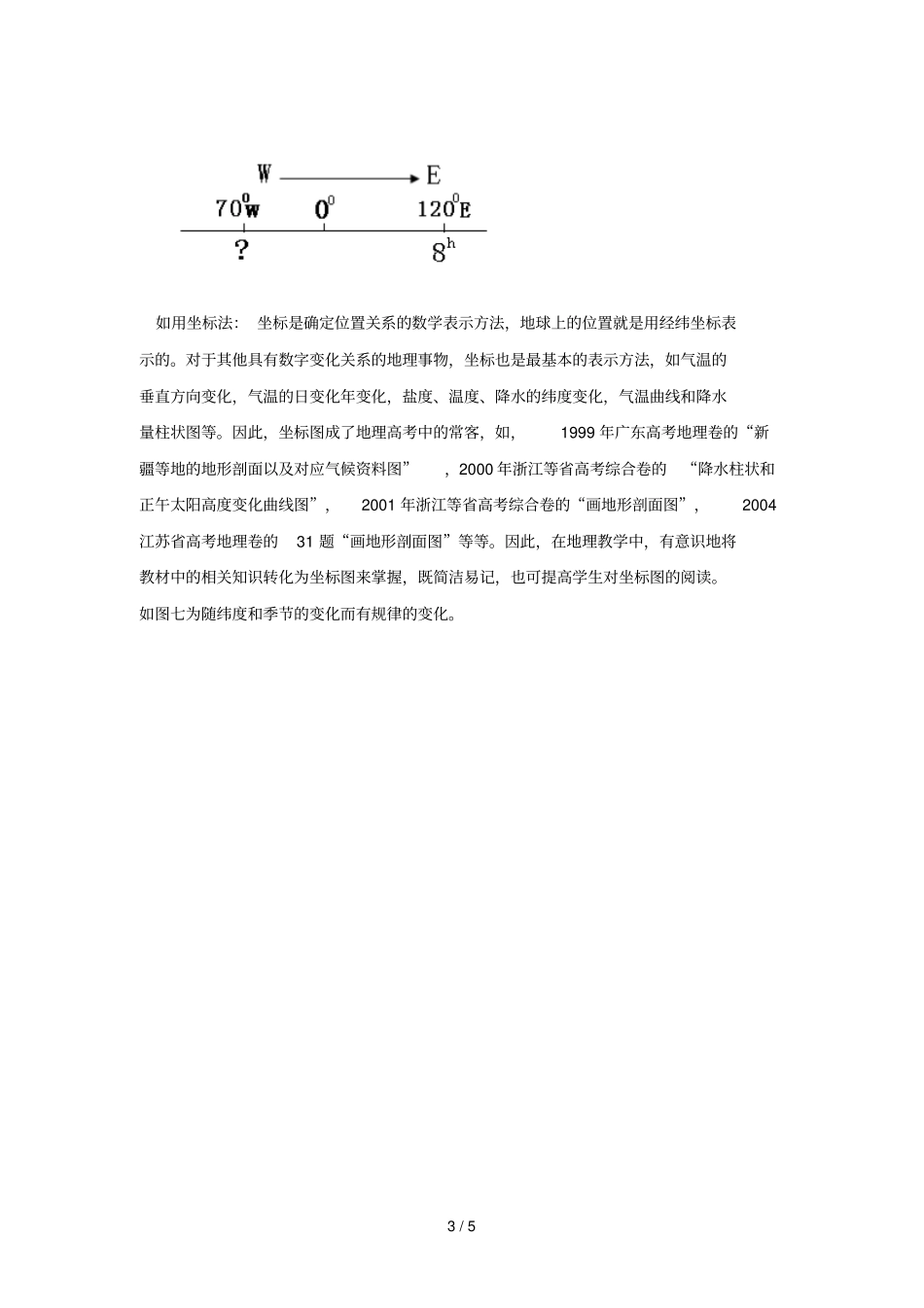 数学方法在地理教学中应用_第3页