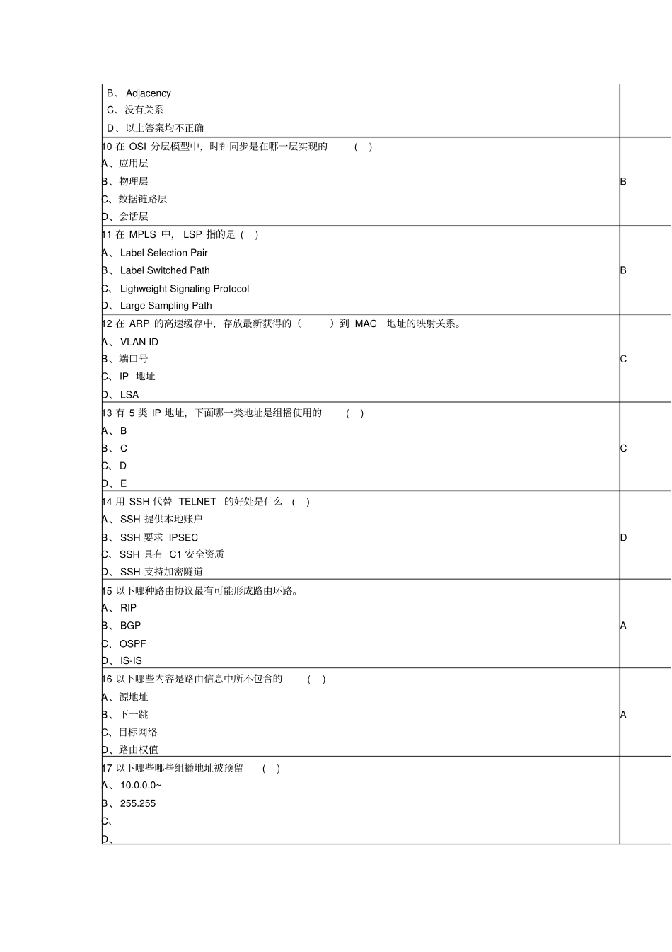 数据专业测试题库_第2页