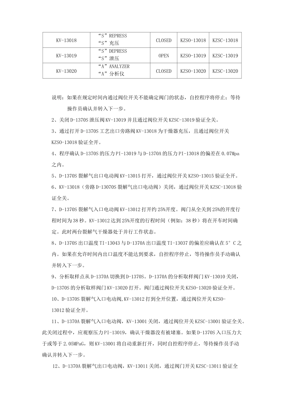 裂解气干燥器及再生操作_第3页