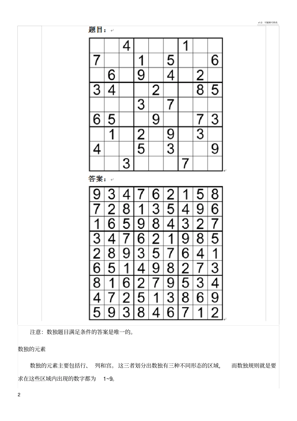 数独入门：你必须掌握的那些规则和技巧_第2页